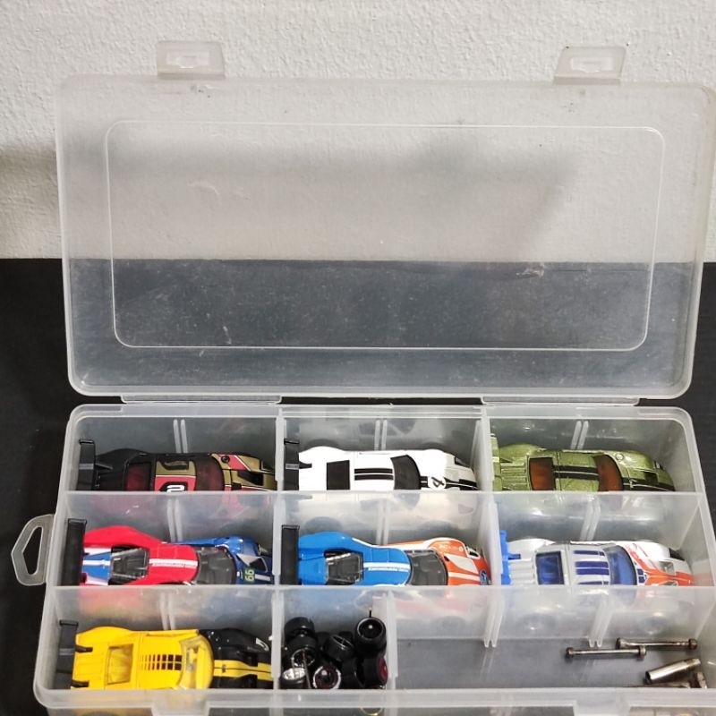 Hot wheels car plastic storage box | Shopee Malaysia