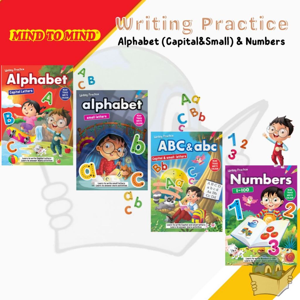 Writing Practice - Alphabet (Capital & Small Letters)/Numbers 1-100 ...