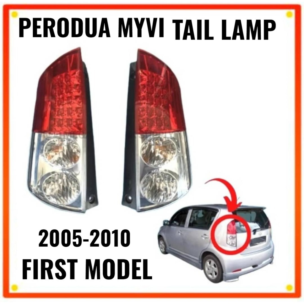 Perodua Myvi 2005 2006 2008 2010 Year Rear Tail Light Lamp Lampu ...