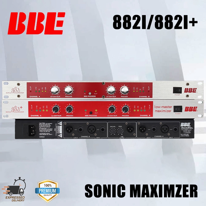 BBE 882i/882i+Sonic Miczer Sonic Maximizer BBE 882i has lower low