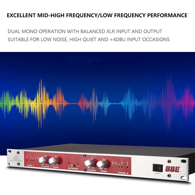 BBE 882i/882i+Sonic Miczer Sonic Maximizer BBE 882i has lower low