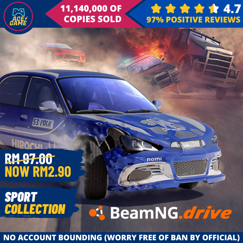 [PC]BeamNG.drive 车祸模拟器 Digital Download Only Shopee Malaysia