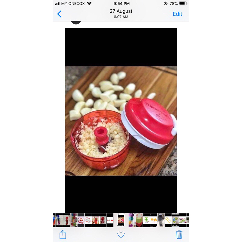 Tupperware chopper red spare part | Shopee Malaysia