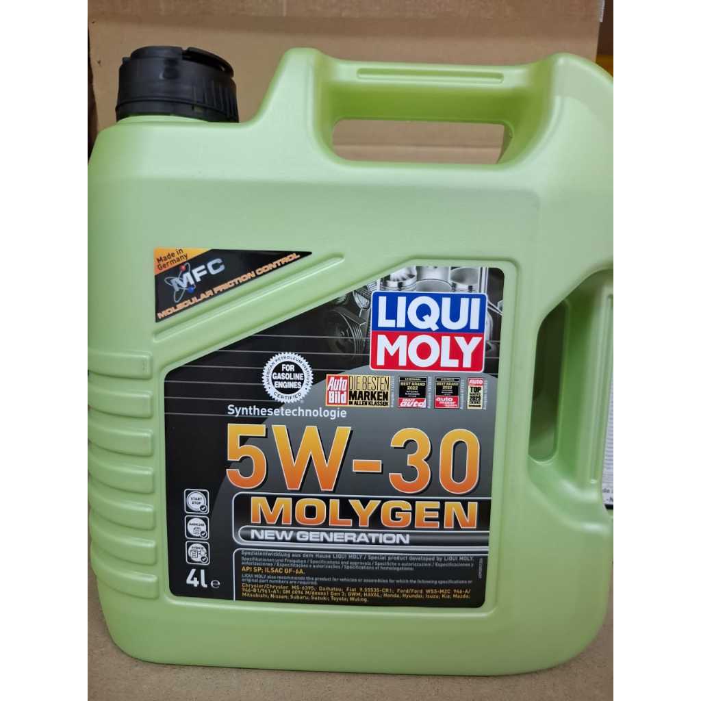 LIQUI MOLY MOLYGEN New Generation (4L) 5W30 Fully 100 ORIGINAL (MADE