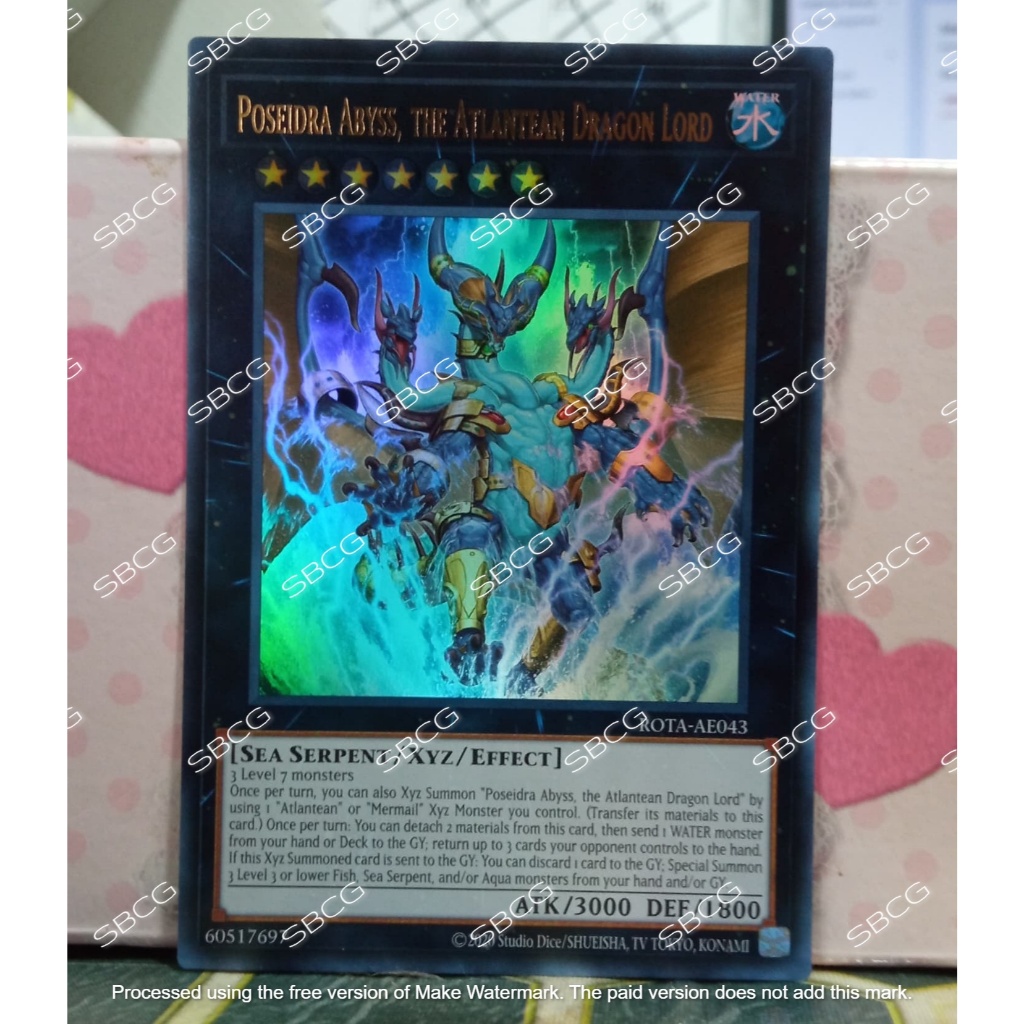 Yu-Gi-Oh! TCG – Rage Of The Abyss (ROTA) – 1st Edition Singles – English – Near Mint - View #4