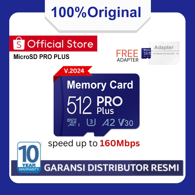 100 Original Memory card 512gb 256gb 128gb micro sd card for phone