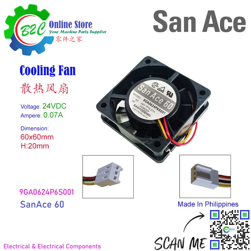 9GA0312P3K001 Sanyo Denki America Inc. | Ventole, Soffianti - Foto 10
