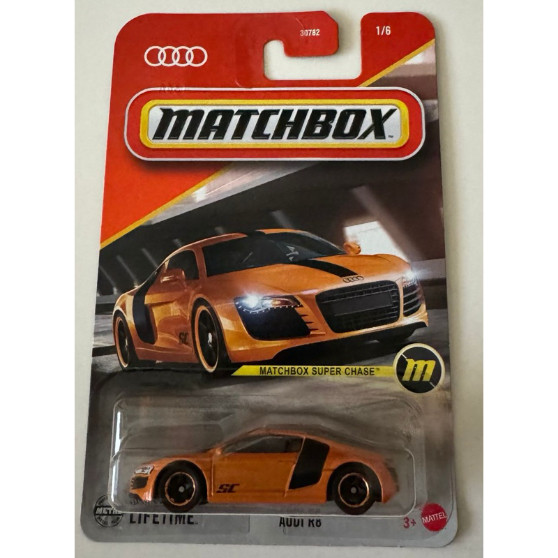 Matchbox 2025 Case A Chase car ; Audi R8 | Shopee Malaysia