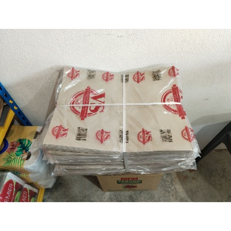 Kertas Bungkus Nasi 1bundle Kertas Minyak Rice wrapping paper kertas vs ...