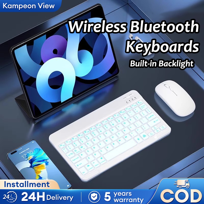 Keyboard Bluetooth Wireless Backlight Keyboard Universal for IOS Laptop