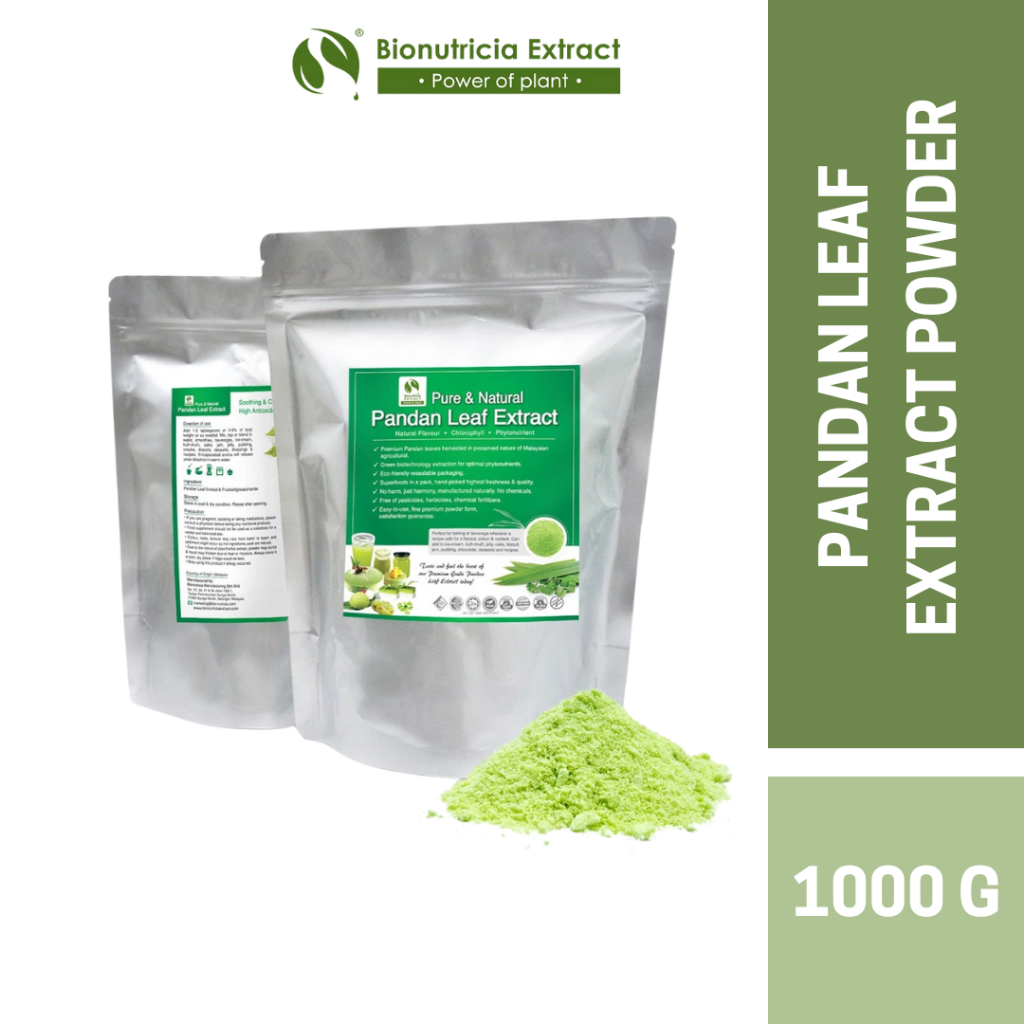 Bionutricia Pandan Leaf Extract Powder (1kg) | Shopee Malaysia