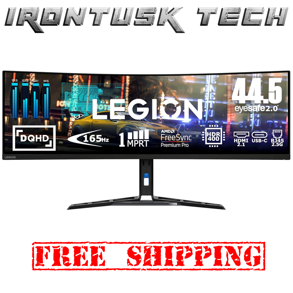 Lenovo Legion R45w30 44.5" Monitor 329 Aspect Ratio 170Hz Refresh