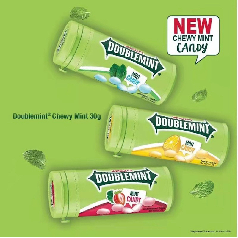 Wrigley’s Doublemint Chewy Mint | Shopee Malaysia