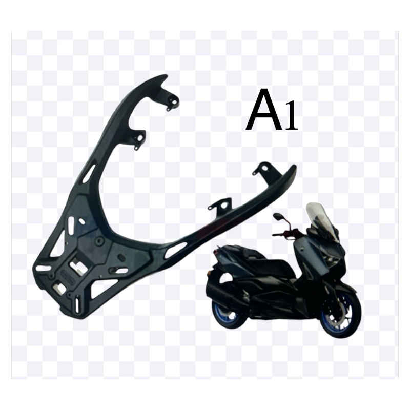 YAMAHA XMAX XMAX250 V1 V2 ALLOY MONORACK HEAVY DUTY RACK FOR TOP BOX ...