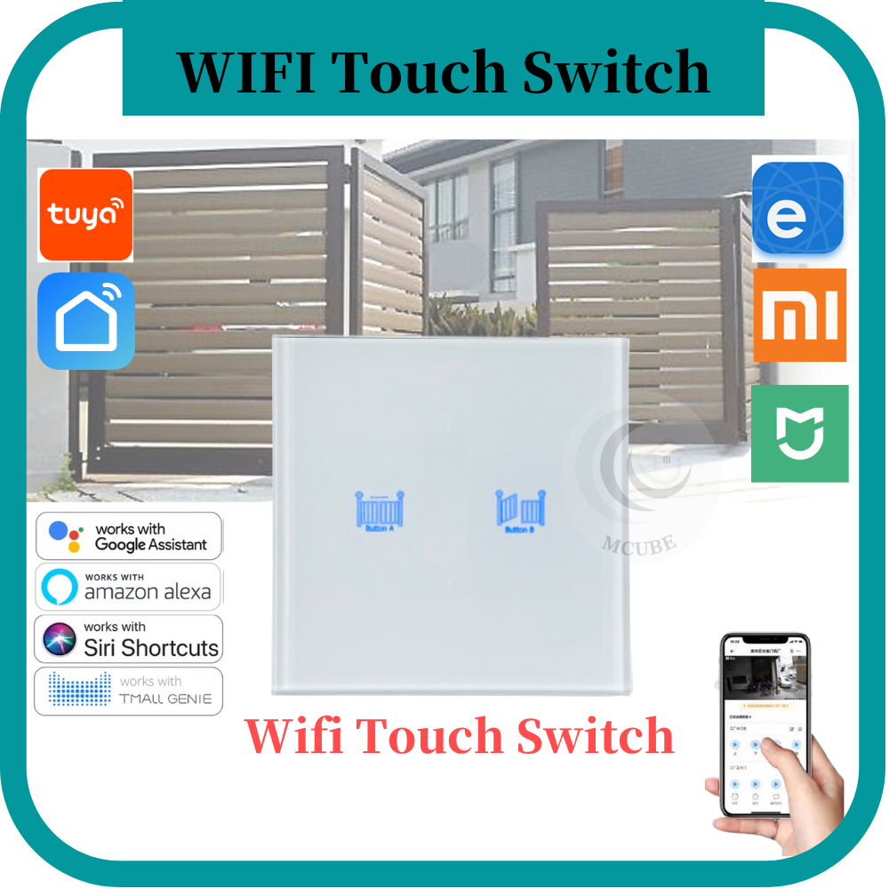 Tuya Smart Life Xiaomi Mijia Ewelink Smart Wifi Autogate Touch Switch ...