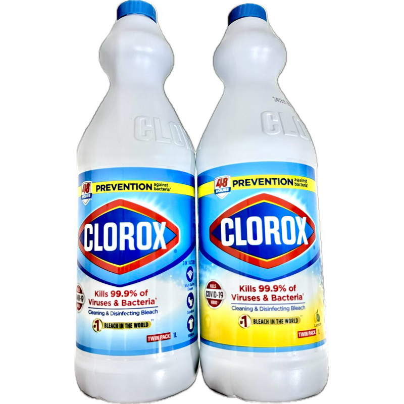 Clorox Bleach 1L （Regular, Lemon) | Shopee Malaysia