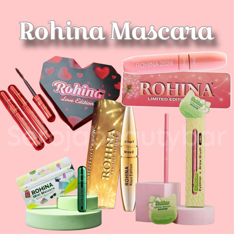 ROHINA MASCARA LOVE EDITION 2024 / RAYA EDITION GOLDEN SERIES / LIMITED ...