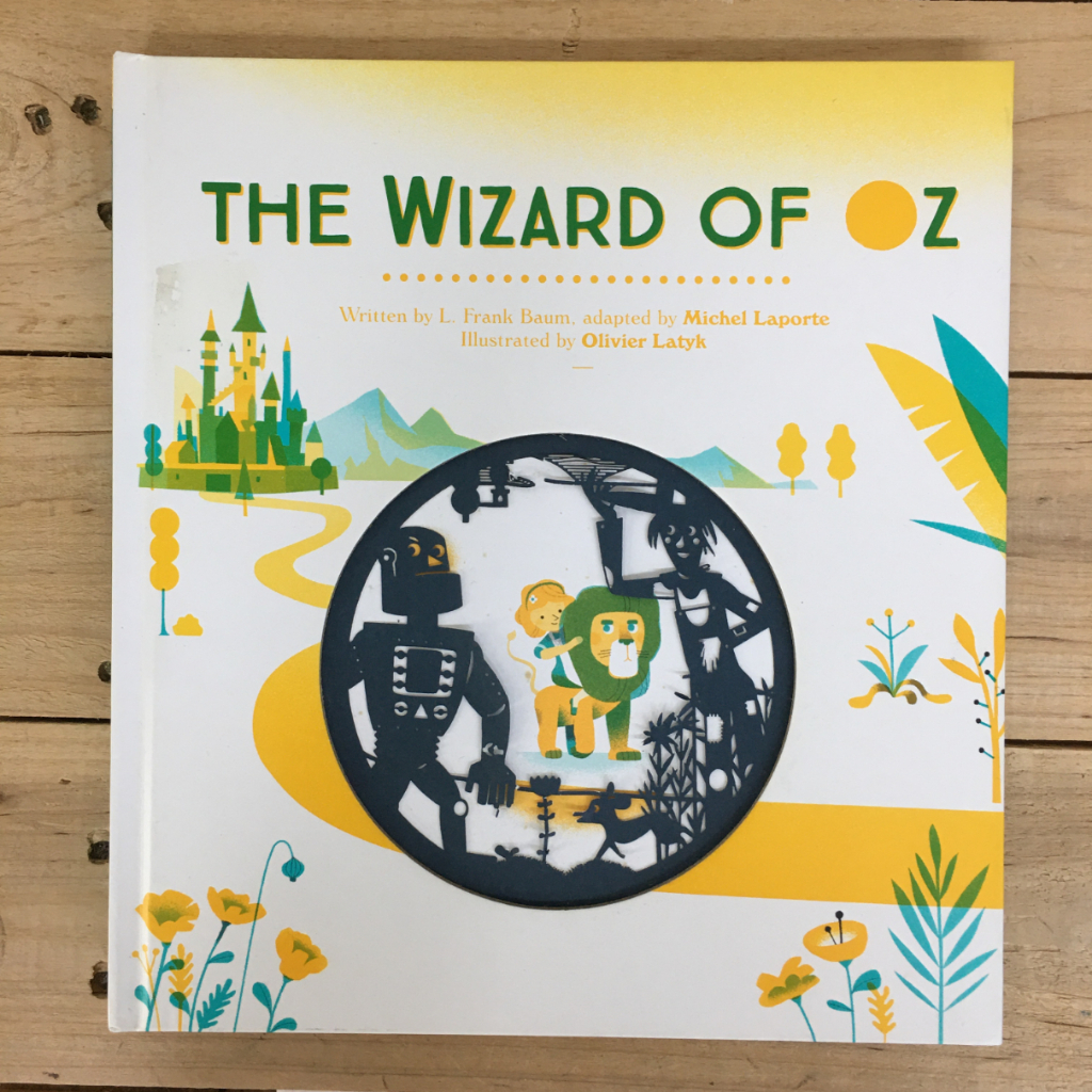 Illustrated Hardcover Children's Story Book : The Wizard Of Oz ...
