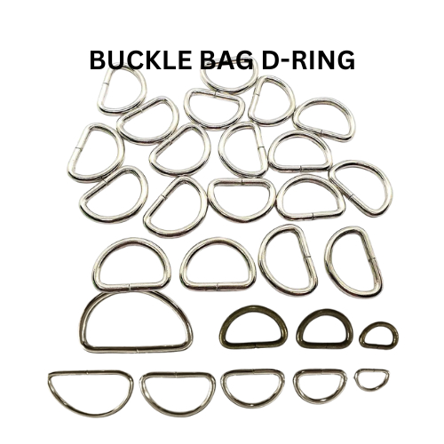 METAL D-RING/RING BERBENTUK D (MD) D ring D Ring For Bag Buckle Smart ...