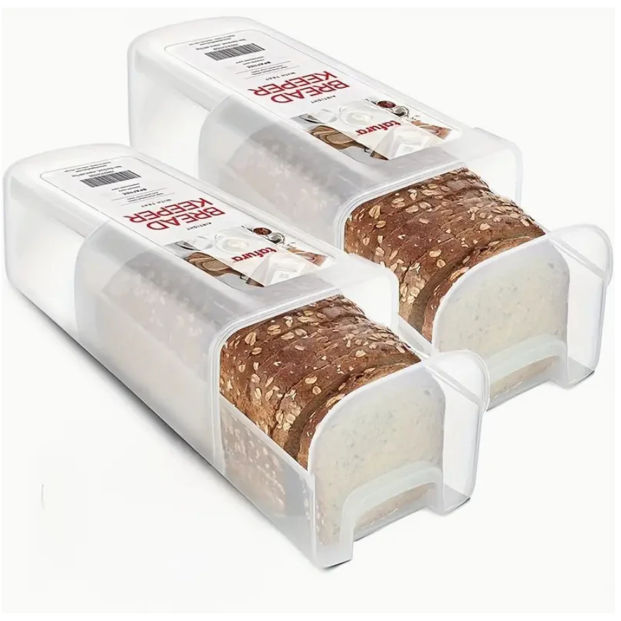 Bekas Tempat Roti Bread Container With Flip Top Lid