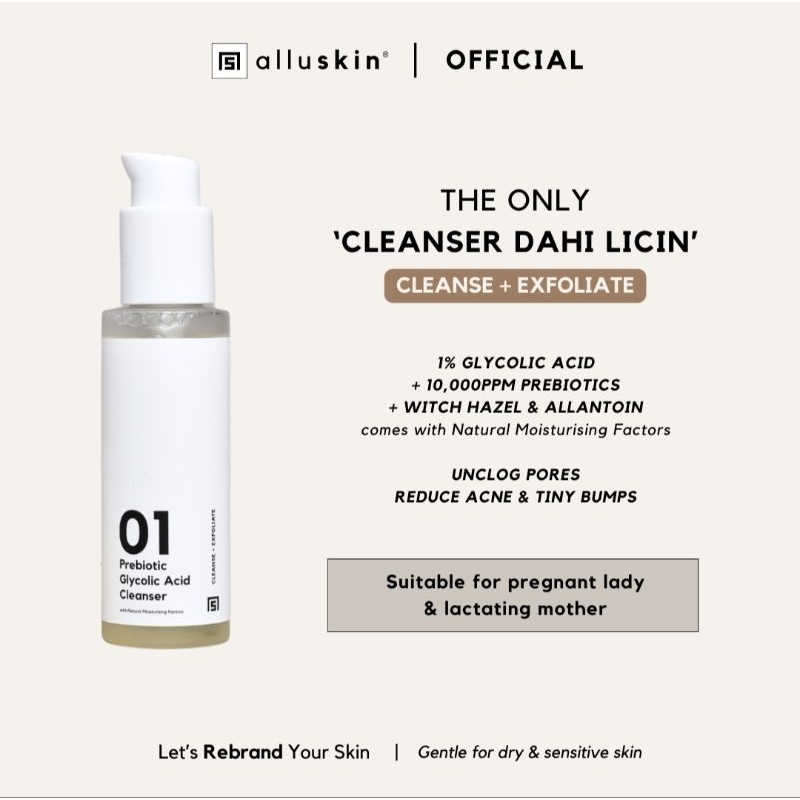 [SHIP TODAY+FREE GIFT+FAST DELIVERY] ALLUSKIN PREBIOTIC GLYCOLIC ACID ...