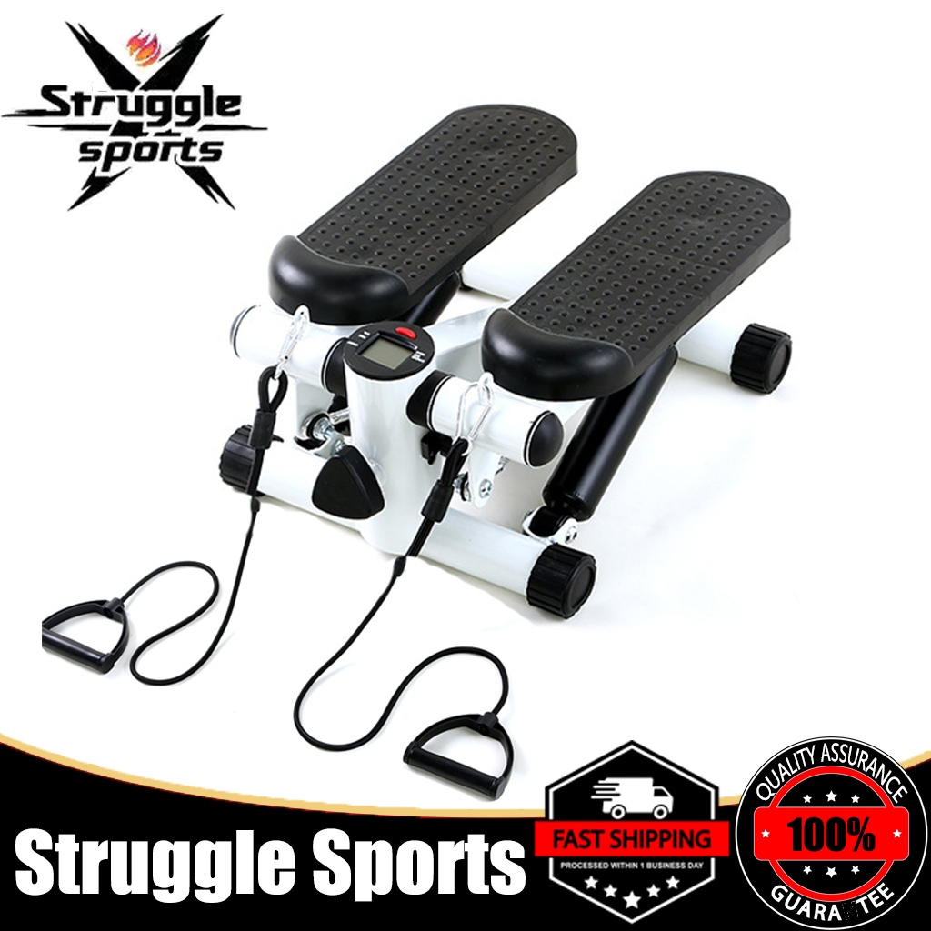 Stepper Gym & Fitness Exercise Step Stepper Machine + 2 Pcs Resistance ...