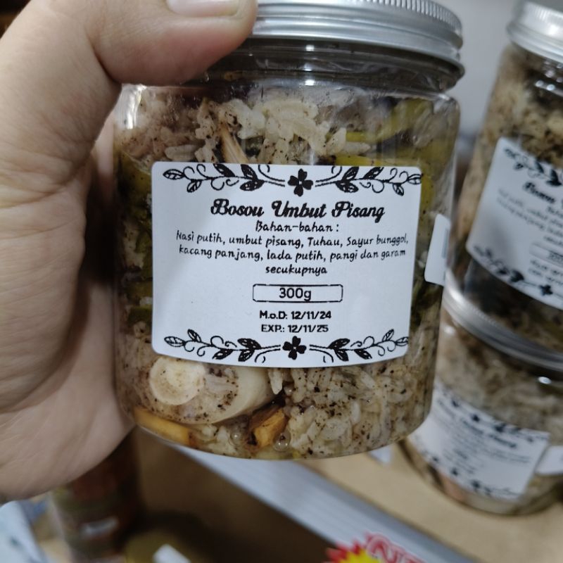 Bosou Umbut Pisang Sayur Bunggol 300g Perkasam Sabah Food | Shopee Malaysia