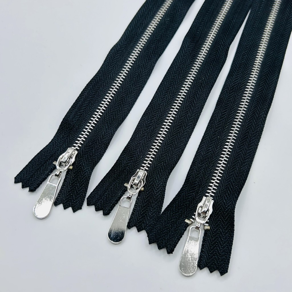 Zip Metal Bentuk Oval Metal Zipper Zip Besi | Shopee Malaysia