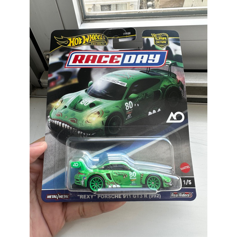 2024 Hot Wheels Car Culture Race Day REXY PORSCHE 911 GT3 R 992 In