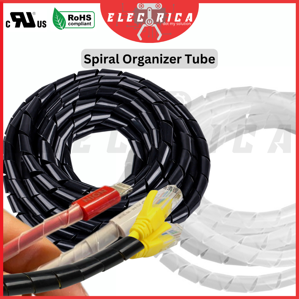 Spiral Organizer Management Cable Protection Wrap Cable Management ...