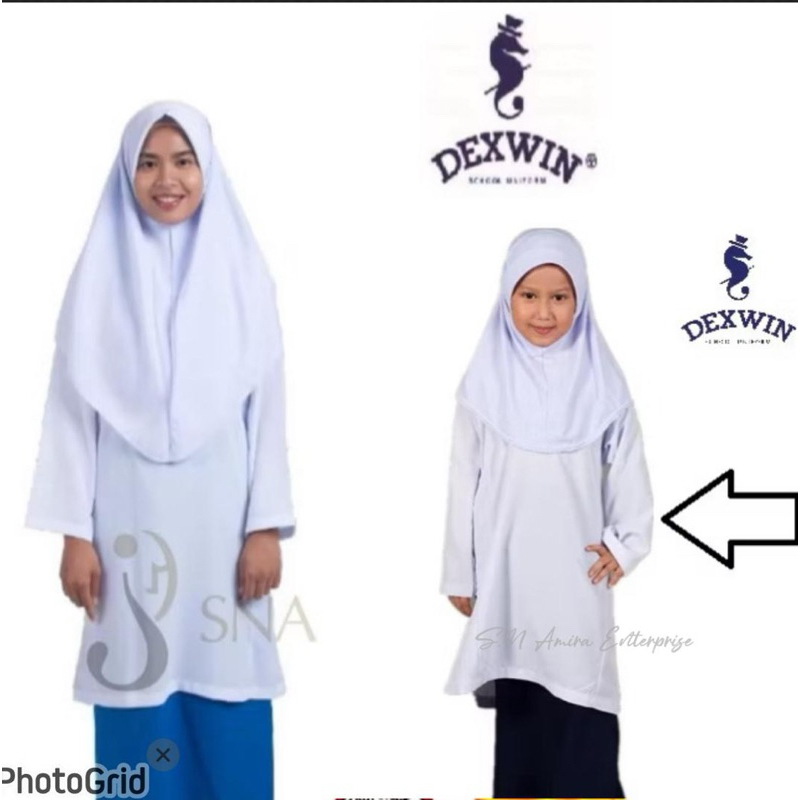 Dexwin BAJU KURUNG PUTIH Koshibo Rendah/Menengah | Shopee Malaysia