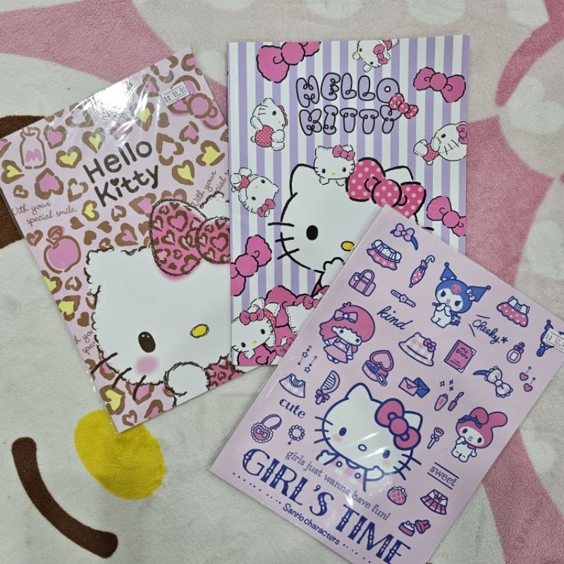 [Taiwan] Sanrio Hello Kitty A4 Notebooks-24sheets | Shopee Malaysia