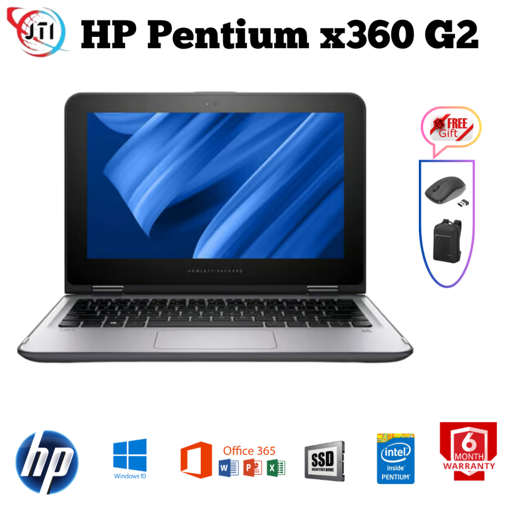 HP x360 G2 [Touch Screen] Intel Pentium 8GB RAM /256GB SSD | Original ...