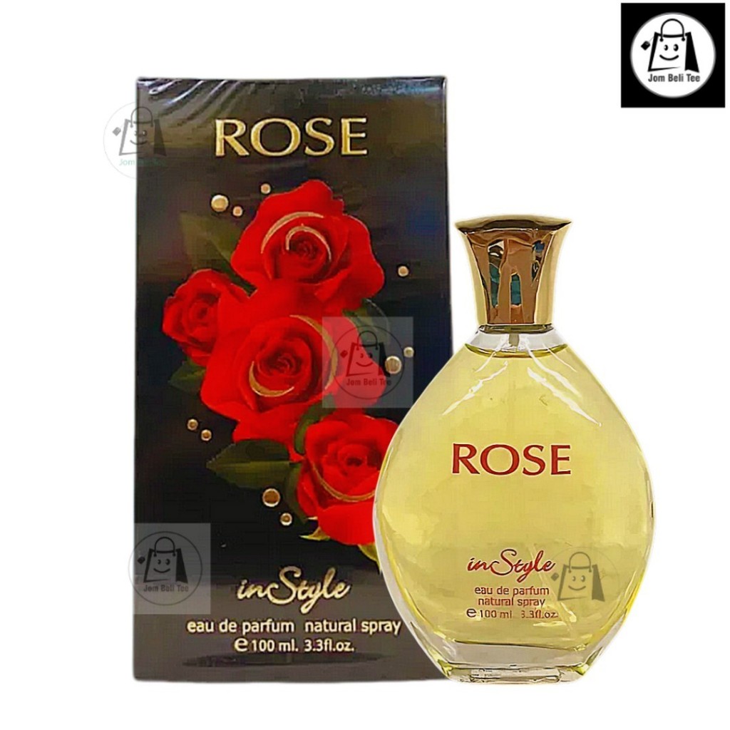 InStyle ROSE eau de Parfum NATURAL SPRAY 100ML | Shopee Malaysia