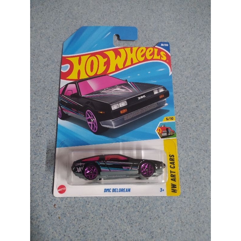 Hot Wheels DMC DeLorean (black) Case B 2025 HW Basic Mainline