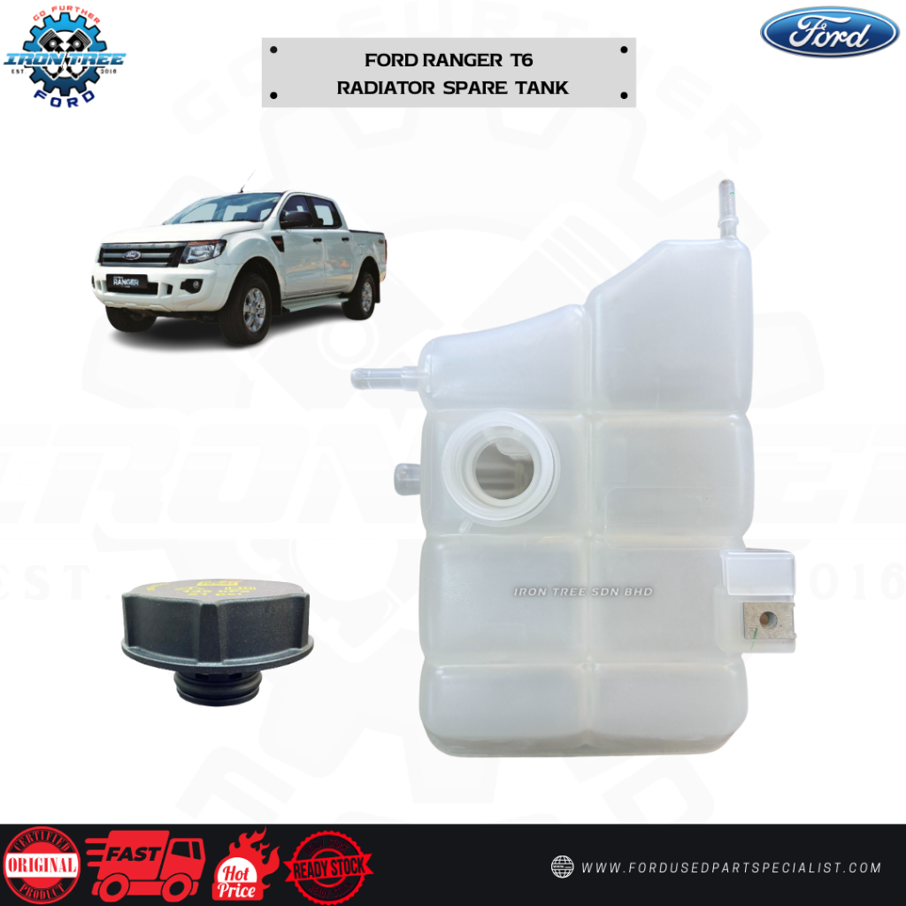 Original Ford Ranger T6 2012 Radiator Spare Tank New / AB39-8K218-AA ...