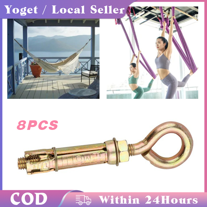 8pcs Sheep Eye Pull Screw M6/M8/M10 / Bolt Sleeve Anchor / Belt ...
