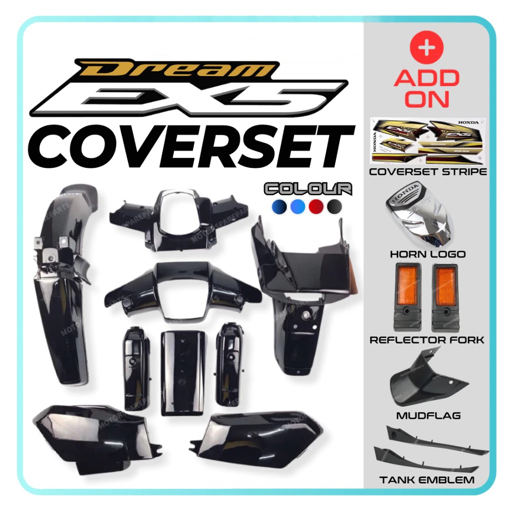 HONDA EX5 COVER SET 0 COVERSET BODY COVER SHOOT SHOT SUIT BODYSET BODY ...