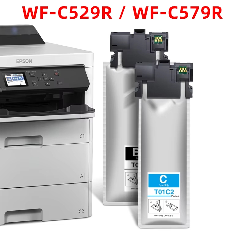 Epson T01C Ink Pack T01C1 T01C2 T01C3 T01C4 For Workforce Pro WF-C529R ...