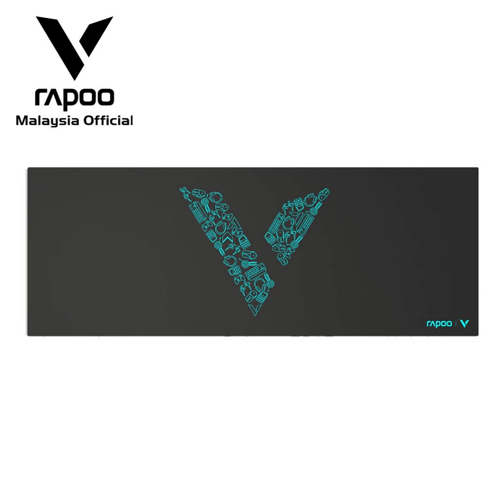 RAPOO V1L Large Fabric Gaming Mouse Pad | Shopee Malaysia