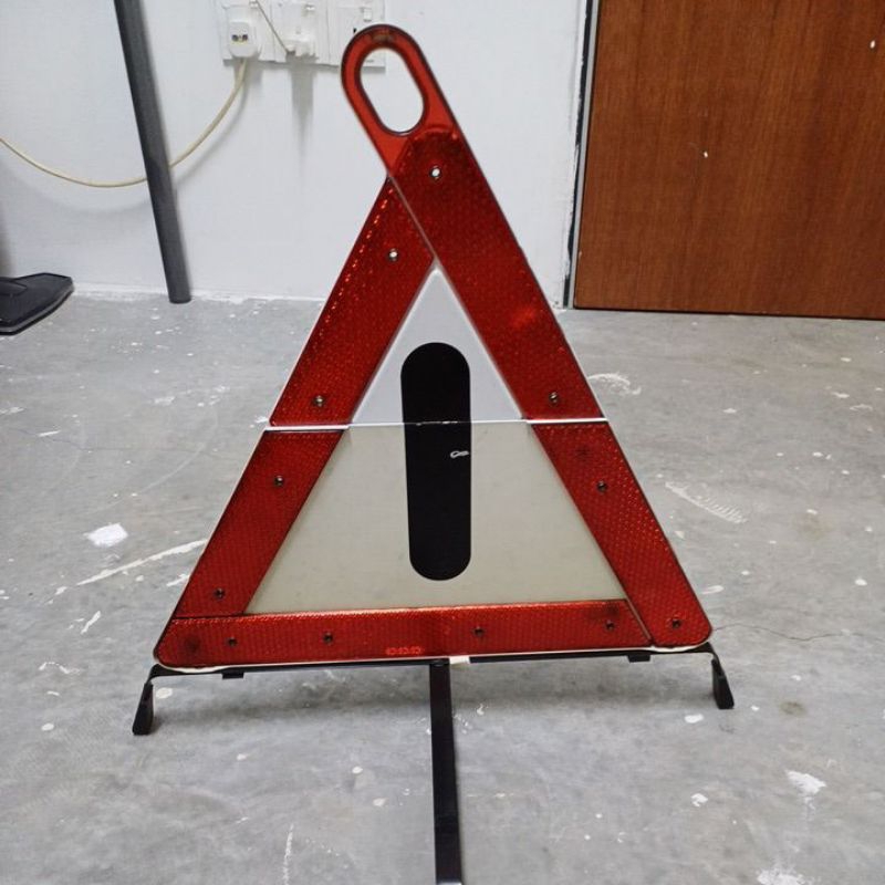 Mercedes W202/124/210 Original Rear boot Alert sign board (Used ...