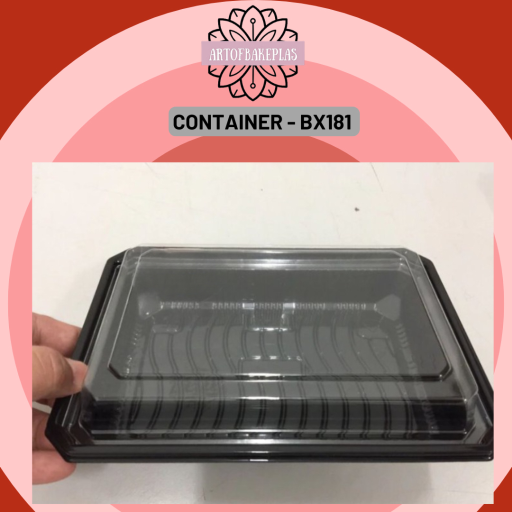 Takeaway Container BX - 181 {50pcs} / Takeout Container + Lid / Bekas ...