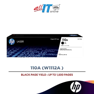 HP 110A Black Original Laser Toner [W1112A]
