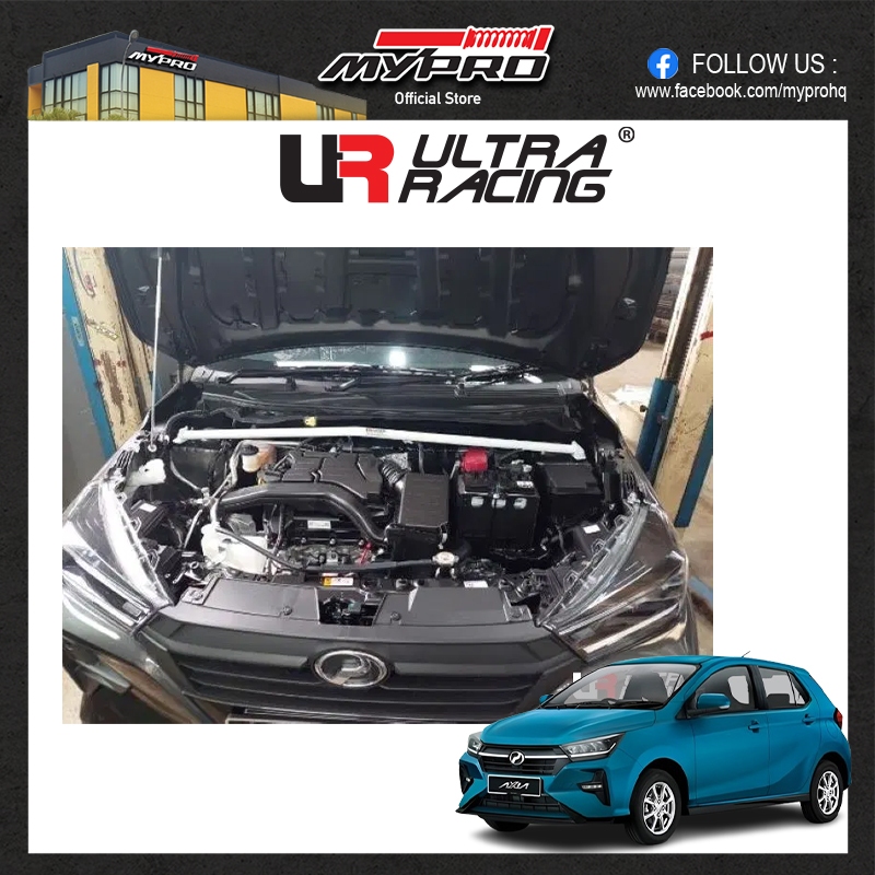 Perodua Axia D74A 2023+ Front Bar Car Vehicle Safety 100% Original ...