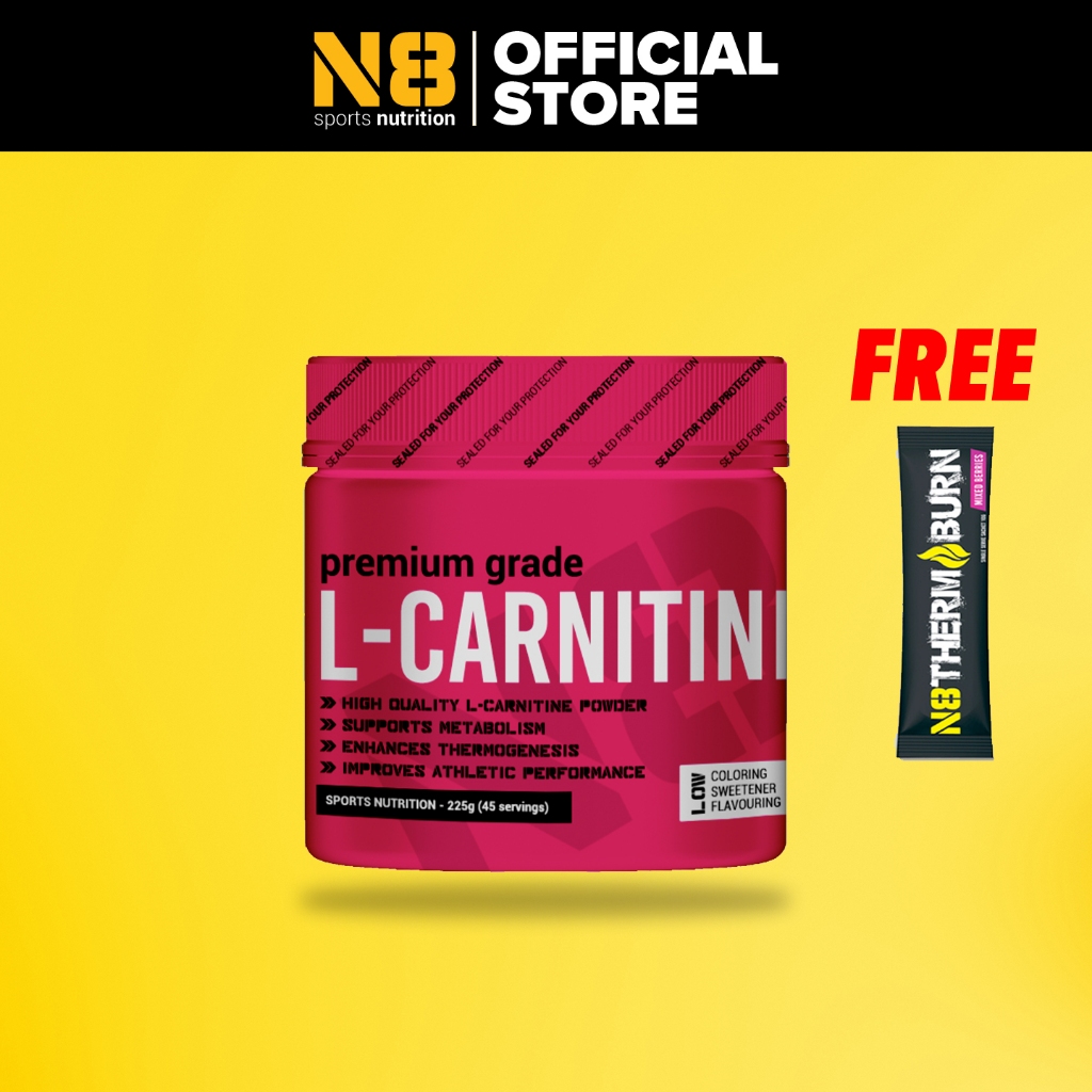 l carnitine powder in malaysia N8 L-Carnitine Powder 225g | Amino Acid for Diet Fat Burner Weight Loss  Exercise and Sports