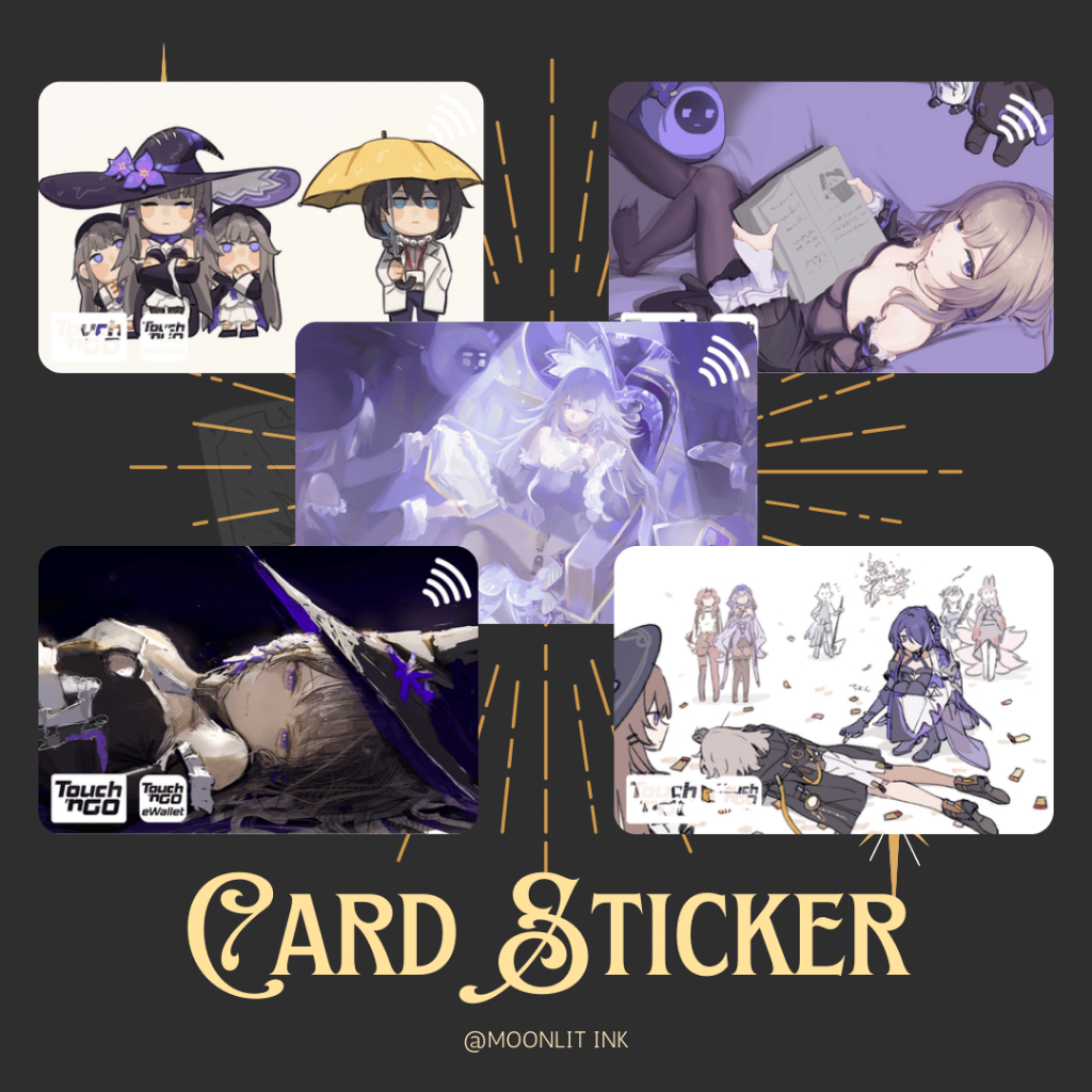 [Honkai Star Rail Card Sticker - THE HERTA] TnG Sticker / Access Card ...