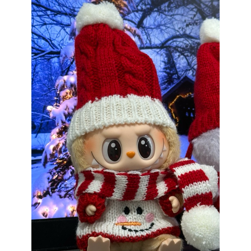 (Clothes ONLY‼️) BubuYiku Labubu Clothes Christmas edition Labubu V2 ...