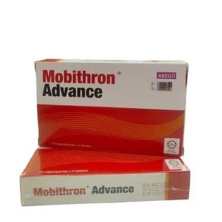 MOBITHRON ADVANCE BREGO (30 CAPSULES) SUPPLEMENT UNTUK SOKONGAN LUTUT ...
