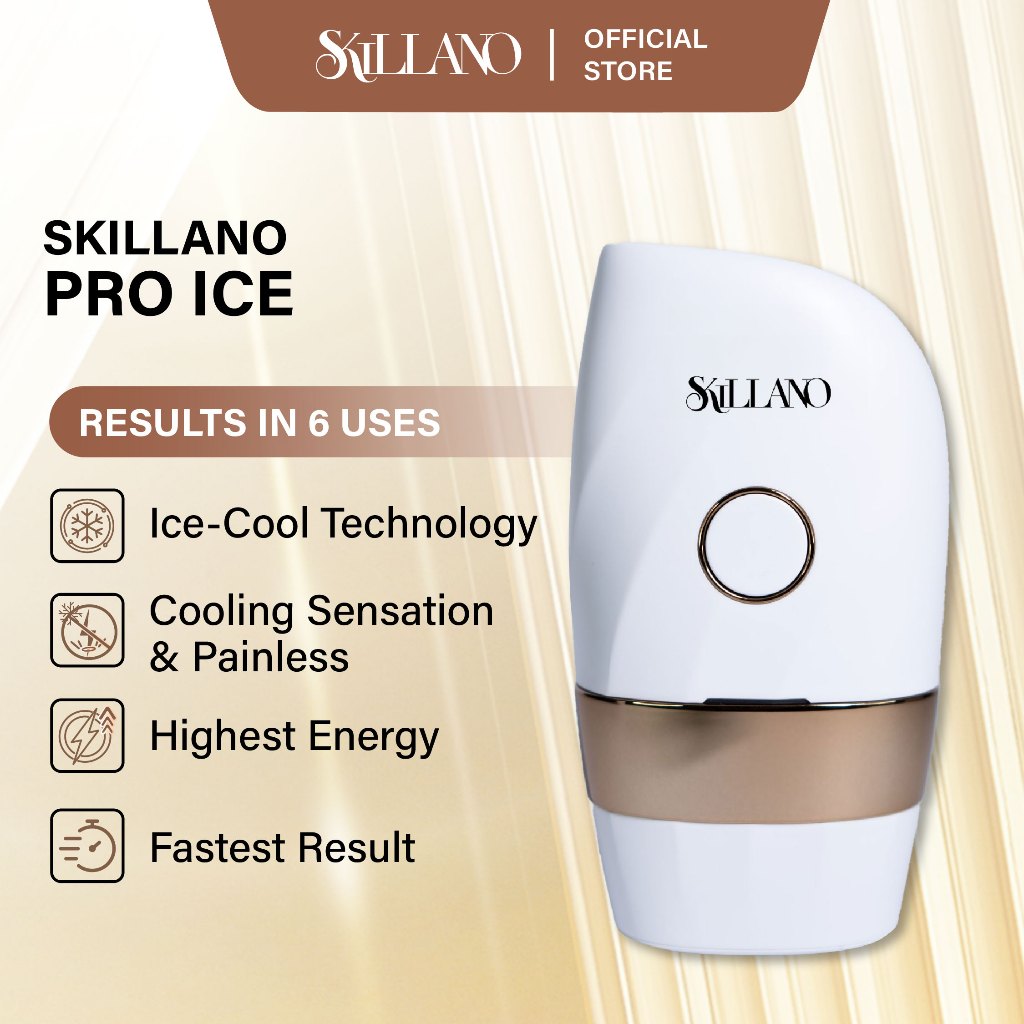SKILLANO Pro Ice Cool IPL Laser Hair Removal Machine 999,999 Flashes 永久 ...