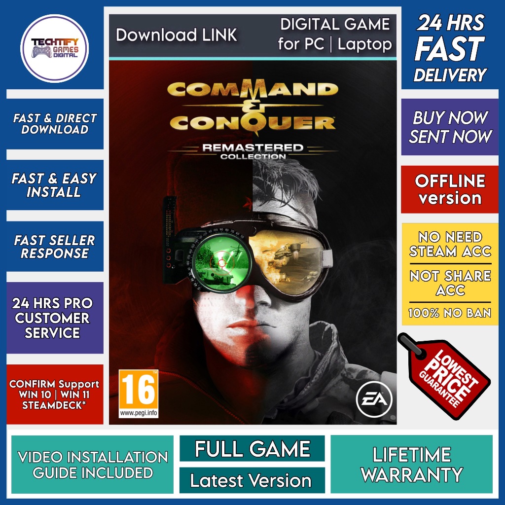 [PC Game] Command and Conquer Remastered Collection - Offline [Fast ...